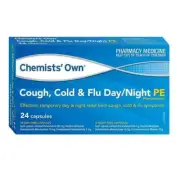 Cough Cold & Flu Relief Day and Night PE Same as CODRAL 24