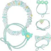MUSISALY 5Pcs Cute Hair Ties Elastic Ponytail Holders with Lovely Design for Hair Bands for Easy Styling Fun Accessories