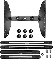 Stair Treads Gauge Stainless Steel Measuring Tool 8in 12in 16in High Accuracy Corrosion Resistant Stair Tread Template for Stairs Risers Shelves 8 Pieces (Baxnore6ekhuiya-12)