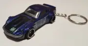 Hotwheels custom datsun 240z keyring diecast car