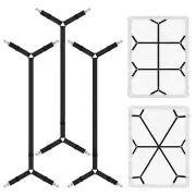 3 PCS Bed Sheet Straps Adjustable Sheet Straps Fitted Sheet Straps Extended E...