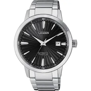 【CITIZEN 星辰】GENTS鈦金屬機械腕錶40.5mm(NJ2180-89H)