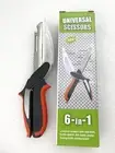 Universal Scissors 6 In 1 Multipurpose Chef Knife Bottle Opener Fish Scaler Peel