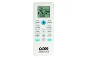 Laser Quick 2-Button Pairing Air Conditioner Remote Universal Replacement White