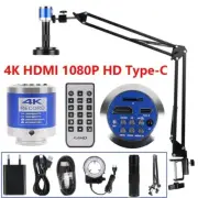 4K 1080P Digital Microscope C-Mount DigitalCamera PCB Welding Phone Repair