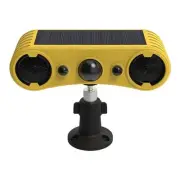 Solar Outdoor-Indoor Motion Sensor Alarm - Loud Noise Maker! 13 Sound Detector