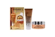 Potent-C Vitamin C Brighteners by Peter Thomas Roth for Women - 2 Pc 4oz Potent-C Power Scrub, 60 Potent-C Power Brightening Hidra-Gel Eye Patches