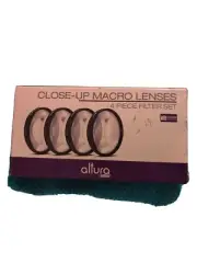 ALTURA PHOTO 4 PIECE 52 MM DIA. CLOSE-UP MACRO FILTER LENSES SET IN FILTER POUCH