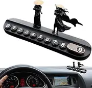 Parking Number Plate, Parking Card License Plate, Temporary Parking Plate, Swordsman, Temporary Parking Card, Phone Number Card, Parking Stop Number Plate for Family