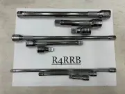 Snap-on Tools USA NEW 9pc MIX Drive Knurled Chrome Socket Extension Lot Set