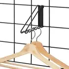 Home Master® Coat Hangers Wooden Swivel Hook Hanging Rod Anti-Slip Notches