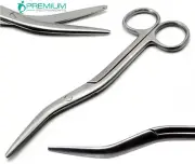 Surgical Curved Scissors 6" Side Angled Blunt/Blunt Universal Pro Instruments