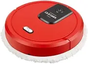 My Best Buy - Robot Vacuum Cleaner Sweeping Robot Rechargeable Mop Vacuum, Steam Cleaner - Red
