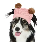 All Day Pom Pom Pet Beanie Pink