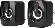 A2 Mini Computer Speakers USB Powered Stereo Sound Wired PC Speakers with Clear Bass for Desktop Laptop