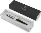 Parker Jotter Chrome Trim Ballpoint Pen - Black Refill