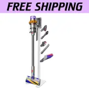 Minimalist Metal Storage Stand with 5 Hooks for V15, V11, V10 Vacuum Cleaners