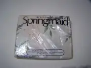 Springmaid Twin Fitted Sheet Vintage Royal Garden No-Iron 180 Thread Count NOS