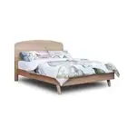 Maeve Tasmanian Oak Platform Bed, Queen