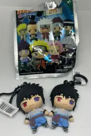 Monogram Figural Anime Shonenjump Naruto Shippuden Sasuke Keychain RARE Find