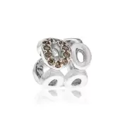 BN GENUINE PANDORA CIRCLE OF FRIENDS CHAMPAGNE CHARM - 790445CZ