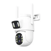 ESCAM QF500 10X Dual Lens 5MP+5MP WiFi IP Camera Night Vision Pan/Tilt Humanoid Detection Waterproof Two Way Audio Cloud