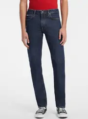 GUESS Men's Jeans G16 Straight Leg Jeans in Blue Size: 30, Spandex