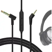 Geekria Audio Cable with Mic for Bose QuietComfort 3, QC3 Headphones (4 ft)