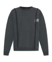 MM6 Maison Margiela Numbers-Motif Drop Shoulder Sweatshirt S,XL,L,M black