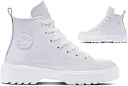 [Converse] Boy's Chuck Taylor All Star Lugged Lift Platform Leather Sneaker