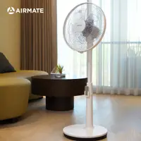 在飛比找誠品線上優惠-Airmate 14吋DC直流馬達節能遙控立地電扇/ FS3