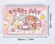 Stickers Kawaii Letter Scrapbook Stickers Book - 50 Sheets Kawaii Pla Cute Book