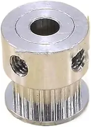 1pc 20 Teeth 3GT Synchronous Pulley Bore 5/6.35/8/10mm Fit W=15mm 3GT Synchronous Belt 20T 20Teeth GT3 Timing Pulley 20-3GT(6.35mm)