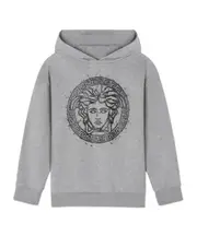Versace Kids Medusa Splash Hoodie 12,14Y,10Y grey