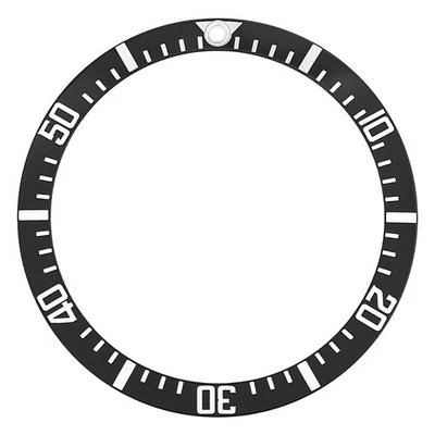 Military Submariner Bezel Insert For Rolex Vintage Model Plastic Black 1680 5512