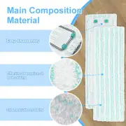 1pc/4pcs Microfiber Flat Mop Pad Wet & Dry Mop Cloth for Leifheit Profi XL Mop