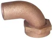 Groco TPC1000 Bronze Tail Piece 90Â°, NPS Thread TPC-1000