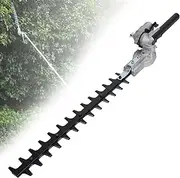 Heavy Duty Steel Hedge Trimmer, 26mm Hedge Trimmer Attachment, Dual Action Articulating, Ideal for String Trimmers and Brush Cutters