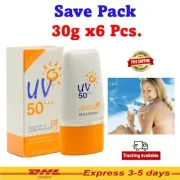 6 x Eliza Helena Sunscreen Cream Moisture Protect UVA UVB UV Expert 50+++ 30g