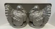 NORDIC WARE ALUMINUM 3D TURKEY BAKING BUNDT PAN, 14.5" x 8.5", NEW WITH TAG~~I