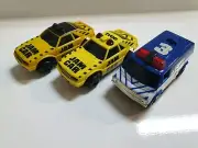 TYCO CUSTOM JAM CARS FOR SLOT TRACK SET OF 3 cars.