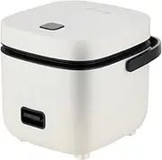 EHOME 1.2L Portable Electric Rice Cooker Mini Small 3 Cups For 1-2 Person Kitchen Home (White)