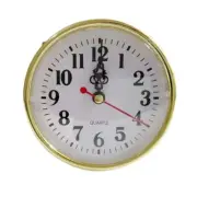 DIY Clock Repair Gold Trim Quartz Clock Insert Multiple Sizes Available