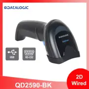 Datalogic QD2590-BK 2D USB Wired Handheld Barcode Scanner Imager+USB/RS232 Cable