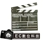 在飛比找樂天市場購物網優惠-【EC數位】 電影拍板 打板 場記板 導演板 場記打板 拍攝