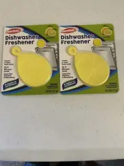 Powerhouse Dishwasher/Air Freshener Last Up 60 Washes Lemon 2PK