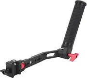 Dpofirs Handle Grip Compatible for DJI Ronin RS2 RSC2 RS3, Foldable Adjustable Aluminum Alloy Gimbal Handle Grip Mount with NATO Connector for DJI Ronin RS2 RSC2 RS3 Gimbal Stabilizer