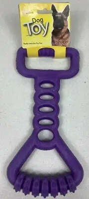 Boss Pet Tough Tug A War Rubber Dog Toy. Ideal for Large Dogs pets