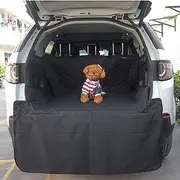 J&C Pet Cargo Liner,Cargo Cover for Dogs,Trunk Liner,Seat Protector for Cars,Heavy Duty Dog Car Seat Cover for SUV Trucks,Non Slip Waterproof Universal,Bumper Flap Protector