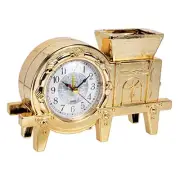 Retro Windmill Alarm Clock Decor The Clocks Pen Holder Clock Students Clock